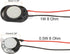 MECCANIXITY Mini DIY Magnetic Speaker 1W 8 Ohm Replacement Loudspeaker 4pcs 9mm 4pcs 10mm for Mobile Phone...