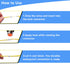 150pcs Seal Wire Connectors, Heat Shrink Self Solder Connectors, Waterproof Butt Splice Wire Terminals Best for Repair and Electrical Maintenance,...