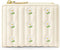 MEISEE Small Wallet for Girls Women Tri-folded Wallet Cash Pocket Card Holder Coin Purse with ID Window elegant youthful and cute -flowers-white...
