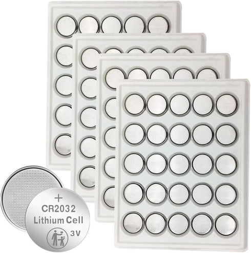CR2032 Lithium 3V Coin Battery, 100 Count…...