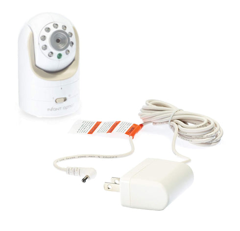 Infant Optics Official Power Cord Adapter for DXR-8 Camera Unit (Not Compatible with Monitor Unit. 2019 Original Infant Optics Accessory), White...