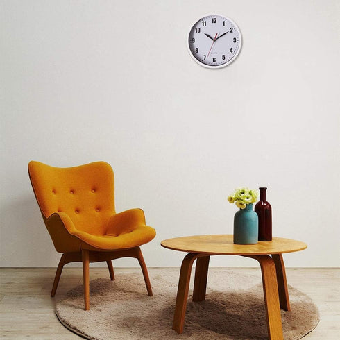 SAC SMARTEN ARTS 8" Silent Quartz Wall Clock Non-Ticking Digital Clock...