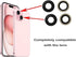 2pcs/Set 15 Plus Camera Lens Replacement for iPhone 15 Camera Lens Rear Glass Replacement with Pre-Installed Adhesive + Repair Tool Kit, Anti-Lens...