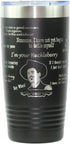 Tombstone Doc Holliday theme 20oz Laser Engraved Tumbler I'm your Huckleberry...