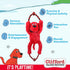 Clifford® Busy Body Rope 16" Tug of War Dog Toy | Durable Cozy Plush Dog Toy Stuffed Animals Play Toy with Ropes for Games of Tug | Mental Stimula...