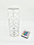 Remote &Touch Control Crystal Table Lamp 3 White and 16 RGB Color Atmosphere Light,Romantic LED Rose Diamond for Living Room Bedroom Party Festiva...