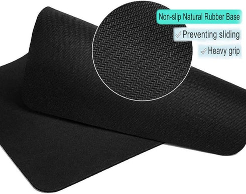 Black 2024 Calendar Mouse pad Gaming Mouse pad Mousepad Nonslip Rubber Backing...