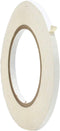WOD CFTC6 Console Artist Tape White, 1/4 inch x 60 yds. Flatback Paper Marking/Labeling Tape Residue Free, for Watercolor Paper to Prevent Tearing...
