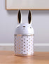 HAUCOZE Rabbit Cookie Jar Decorative Candy Jar with Lid Modern Arts Gifts Ceramic 8.1inch...
