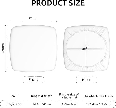 Seat Covers for Dining Room Chairs Set of Set of 4, Nautical Map World Compass Rose Travel Stretch Chair Seat Covers Cushion Slipcovers for Kitche...