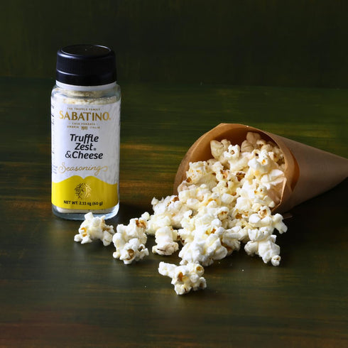 Sabatino Tartufi Truffle Zest Seasoning, Truffle & Cheese, The Original All Natural Gourmet Truffle Powder, Vegetarian Friendly, Black Truffles, L...