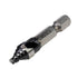 M35 HSS 3/8 Inch Step Drill Bit, Single Size Unibit with Double Spiral Flutesfor Drilling Small Holes on Stainless Steel, Metal, Wood, Plastic...
