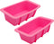 Premium 2-Pack Smaller Silicone Bread Loaf Pan Set Nonstick, Oven 2 Frezeer Safe, Easy-Release, Dishwasher Food-Grade Baking Pans for Homemade Cak...