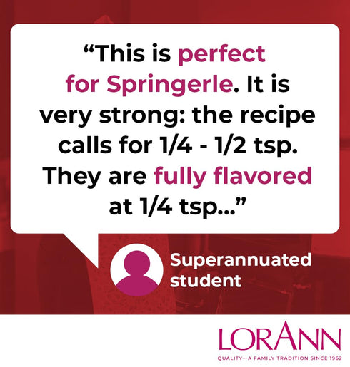 LorAnn Oils Super Strength Flavoring - Used For Candy Making, Flavoring Extracts, Baking, Hard Candy, and Flavor Oils - Bold, Natural Flavors 4X S...