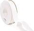 YAMA Solid Grosgrain Ribbon Roll - 1 Inch 25 Yards for Gift Wrapping Ribbons, White...