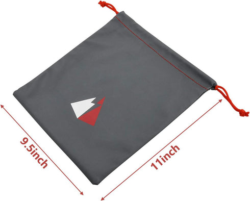 Universal Waterproof Headphone Protection Pouch Bag for Varias Headsets 11" x 9.25" inch Metallic Gray Color...