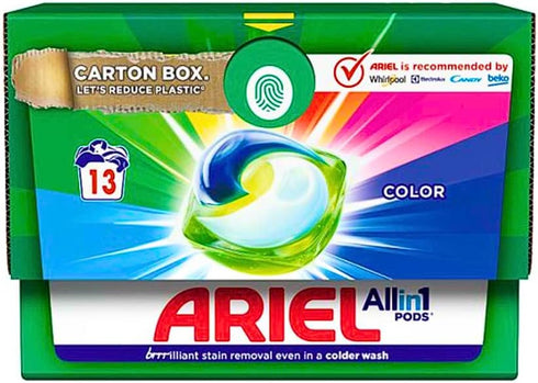 Ariel All-in-1 Pods Color Gel Capsules (13 Pods) 250.9g...