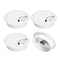 4 Pack Office Desk Grommet 2'' Round Cable Hole Caps Cover Organizer Stopper Cord Hider Buckle for Computer Desk Executive Standing Table Desktop ...