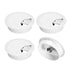 4 Pack Office Desk Grommet 2'' Round Cable Hole Caps Cover Organizer Stopper Cord Hider Buckle for Computer Desk Executive Standing Table Desktop ...