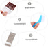 HOMSFOU 1 Set Air Conditioner Cleaning Brush Kitchen Cleaning Brush Cooling fin Comb Cleaner Brush a/c Condenser air Conditioning Condenser Air Co...