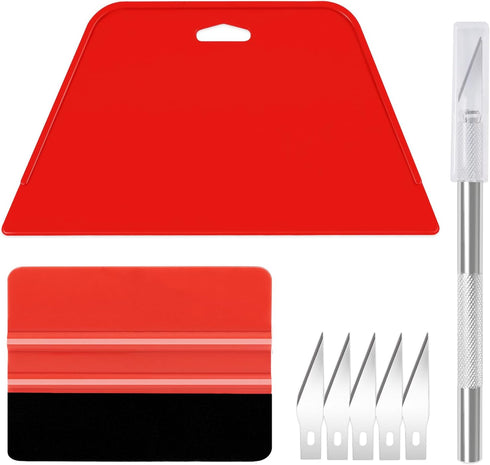 WRAPXERPT Wallpaper Tools Wallpaper Smoothing Tool Kit with Felt Squeegee for Vinyl Backsplash Tile,Bathroom,Window Film Application...
