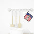 Caroline's Treasures BB2177PTHD American Flag and Wire Haired Fox Terrier Pair of Pot Holders Kitchen Heat Resistant Pot Holders Sets Oven Hot Pad...