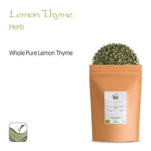 Lemon Thyme Organic Seasoning - Thymus Citriodorus - Thym Thyme Lemon and Thyme Seasoning Lemon Seasoning Lemon Thyme Seasoning Thyme Spice Lemon ...