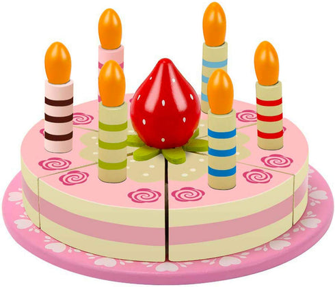 Wooden Play Food Sets for Kids Kitchen,Pretend Play Kitchen Fake Cutting Food Toys,Educational Toy for Toddler Girl 1 2 3 Year Old Birthday Gift (...