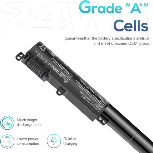 Fancy Buying Laptop Battery for Asus X541 X541S x541N X541NA X541U X541UA X541SA X541SC X541UV X541SC R541N R541U R541UJ R541UA R541UV F541 F541U ...