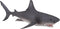 MOJO Large Great White Shark Realistic International Wildlife Toy Replica hand painted figurine...