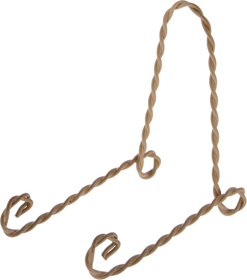 Bard's Twisted Gold-toned Wire Easel Stand, 4.5" H x 3" W x 4" D...