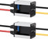 DROK 5V DC Converter, 2pcs Waterproof DC Buck Converter 8V-22V 12 V Step Down to 3V-15V 6V 9V 3A Adjustable Power Supply Voltage Regulator Module...