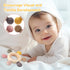 Baby Teething Toys for 0-6 6-12 Months, BPA Free Baby Teether Sensory Toys for Babies 0 3 6 9 12 18 Months, Newborn Infant Toys Gifts for 1 One Ye...