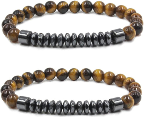 CSIYANJRY99 Lymphatic Drainage Anklet Anti-Swelling Black Obsidian Anklet Therapy Obsidian Bracelet for Women Men...