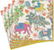 Caspari Le Jardin De Mysore Paper Cocktail Napkins - Two Packs of 20...