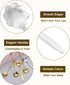 uxcell 4Pcs Stainless Steel Flower Spoon 7 Inch Long Handle Sun Flower Teaspoon Ice Cream Spoon Coffee Spoons for Cocktail Stirring Mixing, Silver...