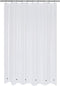 Mrs Awesome 60x72 Shower Curtain Liner with 6 Magnets Clear PEVA, 10 Hole Thick Plastic Shower Curtain for Bathroom, Waterproof, 60 x 72 inches, C...