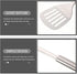 MAGICLULU 1 Set Set Stainless Steel Kitchenware Food Cooking Spatula Soup Spoon Slotted Tunner Pancake Non Stick Pan for Eggs Stainless Steel Kitc...