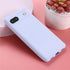 for Google Pixel 7A 2023 Case,Slim Liquid Silicone Rubber Shockproof Phone Cover with Wrist Strap Soft Anti-Scratch Microfiber Lining Protection C...