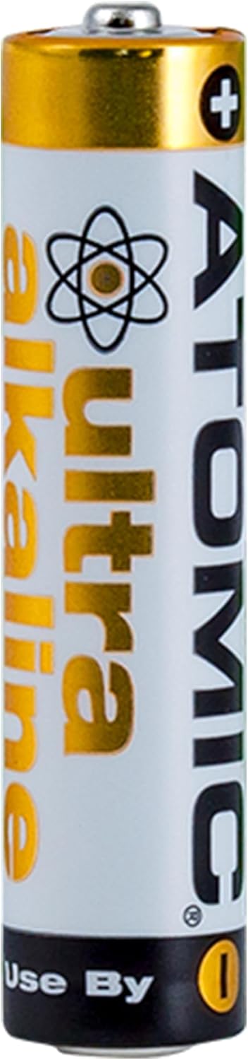 ATOMIC AAA Battery 1.5V Ultra Alkaline LR03 AM4 (24 Batteries)...
