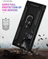 Androgate for Samsung S22 Ultra Case, Galaxy S22 Ultra Case with HD Screen Protectors, Military-Grade Ring Holder Kickstand 15ft Drop Tested Shock...
