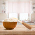 2 Pack Silicone Rice Paddle Spoon with Wood Handle, Nonstick Standing Rice Cooker Spatula Kitchen Tool...