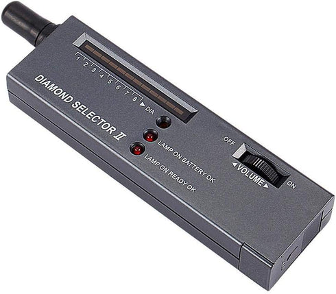 Portable Tester, V2 Detector Tester Selector Illuminated Loupe Jewelry Tool Kit Tester Pen LED Electronic Pen Testers for Simulation Testing...