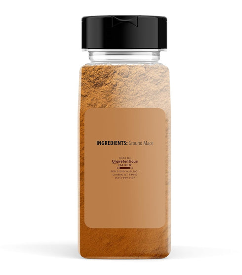 Unpretentious Ground Mace, 8 oz, Warm Spice, Curries & Desserts, Aromatic...
