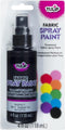 Tulip Fabric Paint, Spray on Paint, 4 fl oz Black Asphalt...