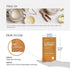 GLAM UP Sheet Mask Clarifying Oatmeal (10 sheets) - Smooths Skin Texture...