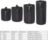 Lens Pouch Set, 4PCS S M L XL Camera Storage Bags Portable Neoprene Black Elastic Shock Absorption DSLR Cover Pouch Protective Cases Thick Large P...