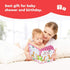 Baby Photo Album Soft Cloth Photo Book First Year Memory Album Shower Gift for Babies Newborns Toddlers & Kids,Holds 4x6 Inch Photos. (Pink)...
