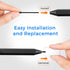 CoBak Sturdy Replacement Pen Tips (10 Pcs) for Kindle Scribe Stylus Pens - Pressure Sensitivity, Tilt Writing Support, Low Lag with Nibs Removal T...