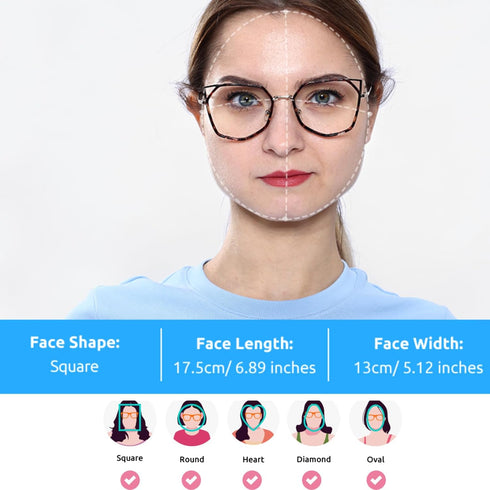 Firmoo Blue Light Blocking Reading Glasses for Women, Stylish Anti Eyestrain Cat Eye Computer Glasses, S985...